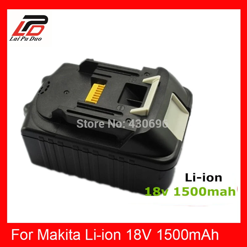 Литиевая батарея для MAKITA BL1815 BL1830 1500-194205-1 18 в 3 194309 мАч | Электроника