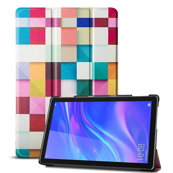 HWM610 SY HLF Цветной чехол с принтом для huawei mediapad M6 10,8 Магнитный чехол для huawei mediapad M6 10," PRO SCM-AL09/W09 чехол для планшета - Цвет: HWM610 SY HLF
