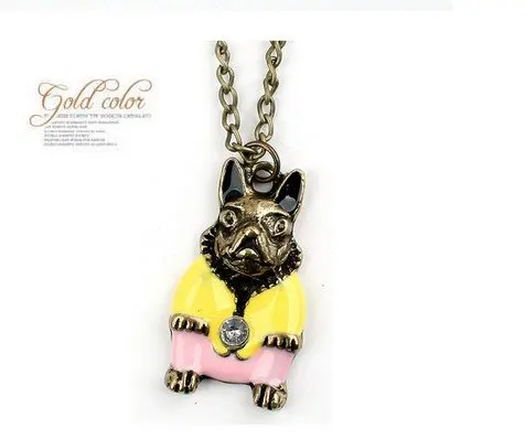 2013 New Arrival Hot Selling Vintage Lovely Dog Long Pendant Necklace N359 | Украшения и аксессуары