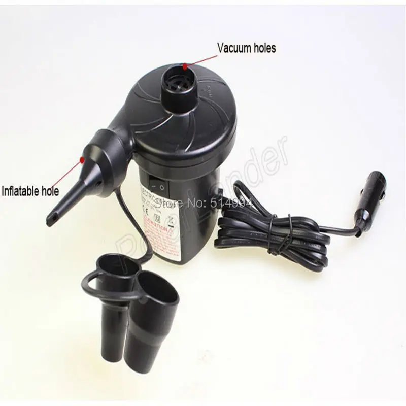 new arrival 12V/4800PA AC Car Electric Air Pump For Camping Airbed Boat Toy Inflator This is design brand high quality | Автомобили и