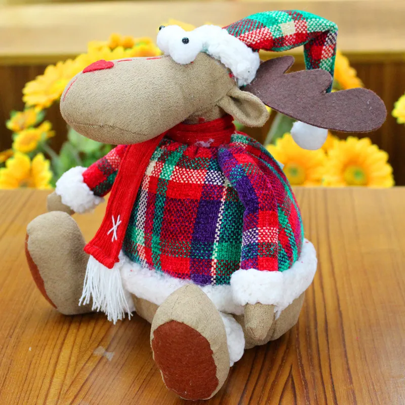 Рождественские украшения одна пара рождественских оленей большой размер