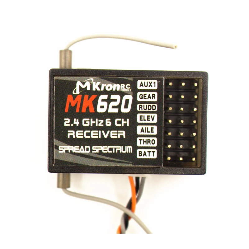 DSM MK620 2 4G 6CH DSM2 спутниковый RC приемник спутникового приемника W SPEKTRUM AR6200 DX6i DX7 DX8 DX9 JR