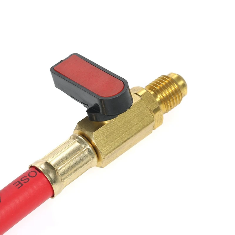 3 шт. R134A R410A R22 R12 800 Psi манометр набор A/C охлаждающий зарядный шланг высокого