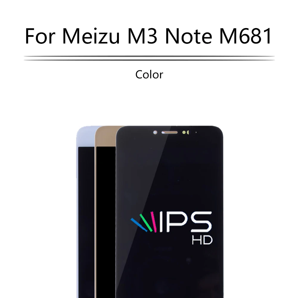 Sinbeda 5 ''LCD для Meizu M3 Note LCD дисплей кодирующий преобразователь сенсорного экрана