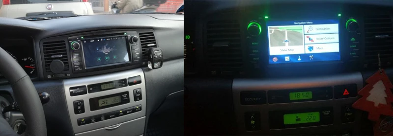 4G Android 10 COROLLA E120 автомобильный DVD gps для TOYOTA corolla ex Универсальный радио SilverStrong 2din навигация android DVD