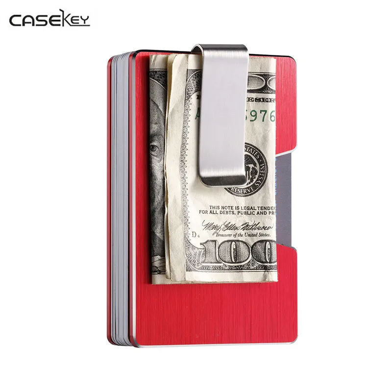 CaseKey унисекс модный матальный ID держатель для карт высокое качество чехол