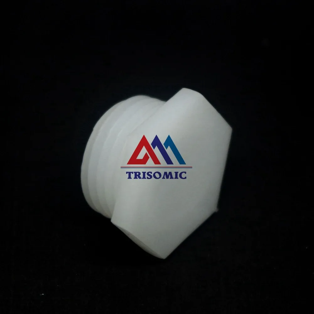 G1/2 &quotтрубчатая Торцевая пробка с дюймовыми винтовыми резьбой G резьба материал PE