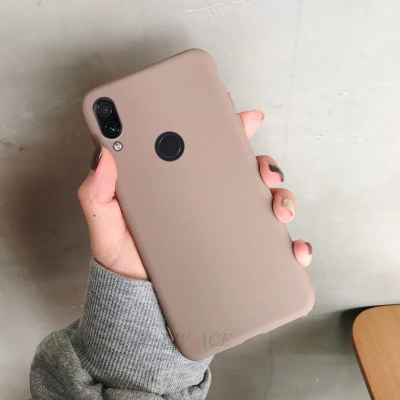Силиконовый чехол карамельного цвета для huawei p smart z plus Симпатичные, из мягкого ТПУ задняя крышка для телефона psmart coque funda