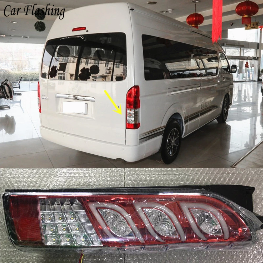 Светодиодный задний фонарь светильник в сборе для Toyota Hiace 2005 2006 2007 2008 2009 2010 2011 2012