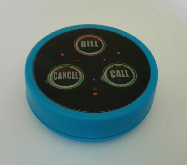 Ресторанное оборудование пейджер для вызова официанта 10 кнопок с держателем