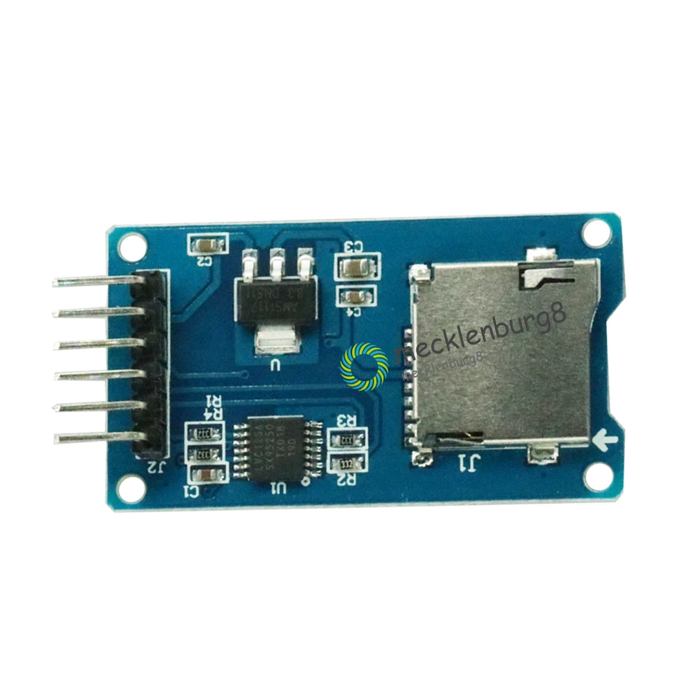 ПК. 2 шт. Плата памяти Micro SD Mciro адаптер для карты защитный расширительный модуль SPI
