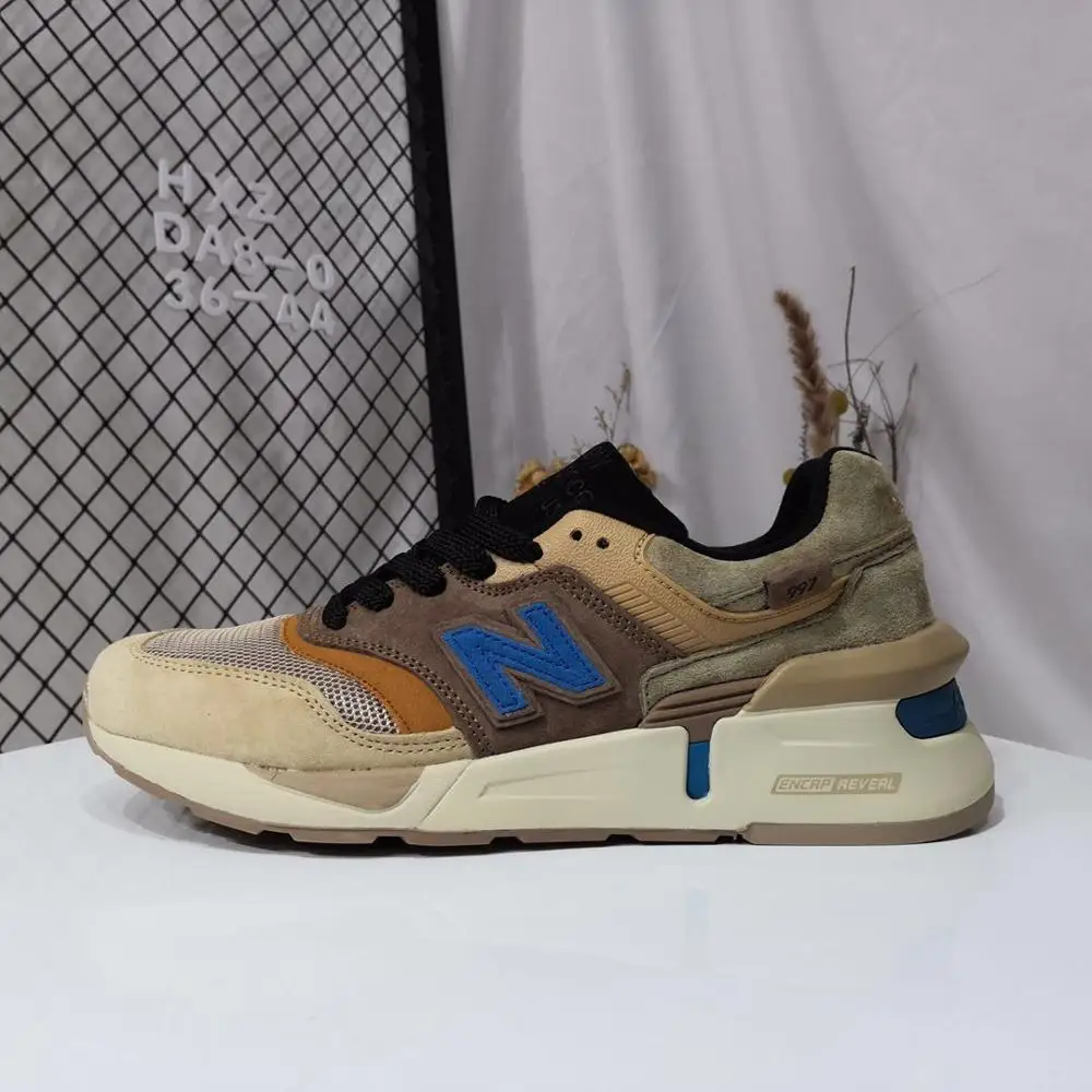 4 New Balance 997s Kith X Соединенные стрелы и Аутентичные мужские/wo мужские кроссовки, дышащая спортивная обувь, кроссовки, европейские размеры 36-44 - Цвет: 4