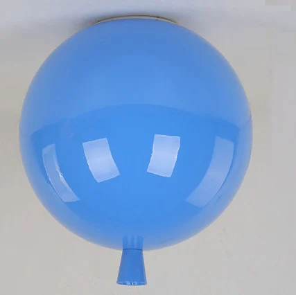 Blue Современный красочный воздушный шар гостиная светодиодные потолочные светильники детская комната потолочный светильник для ресторана Hanglamp домашний деко - Цвет корпуса: Blue