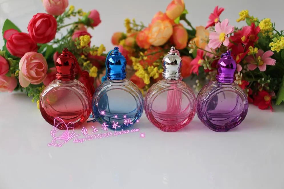 Free Shipping 8ml Colorful ball Glass Perfume Roll On Bottles Empty Parfumes Essence Oil Packaging Containers Retail Wholesale | Красота и