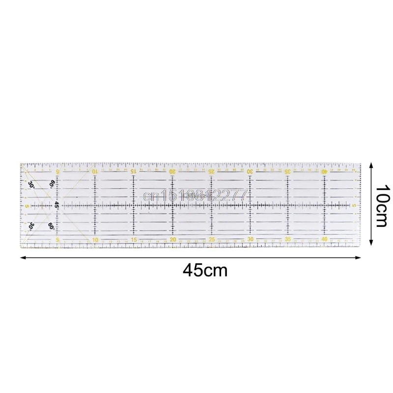 1 шт. сделай сам линейка для квилтинга шитья лоскутного режущий инструмент