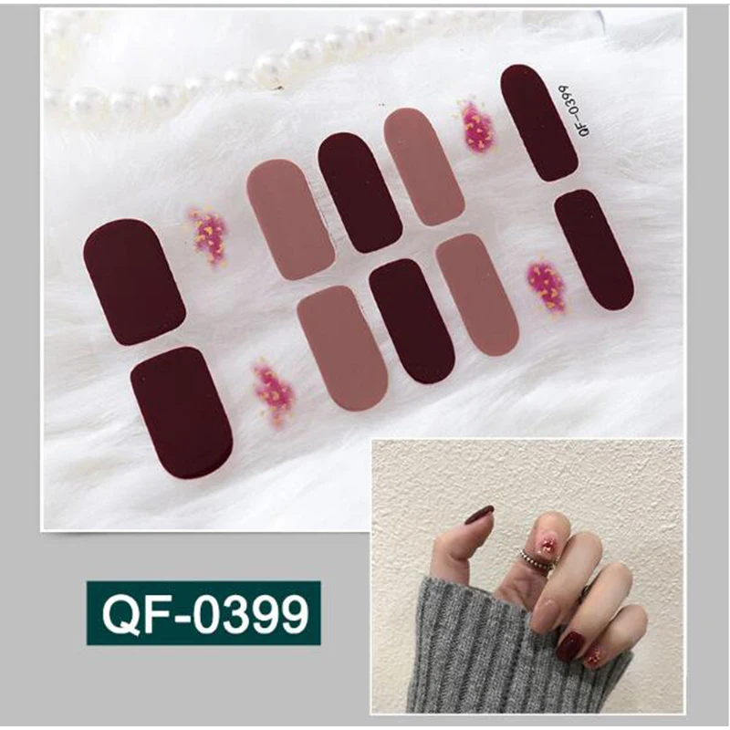 New Flower Design Nail Sticker Art Stickers Tips Women Makeup Tattoos Water Pattern Manicure Decoration | Красота и здоровье