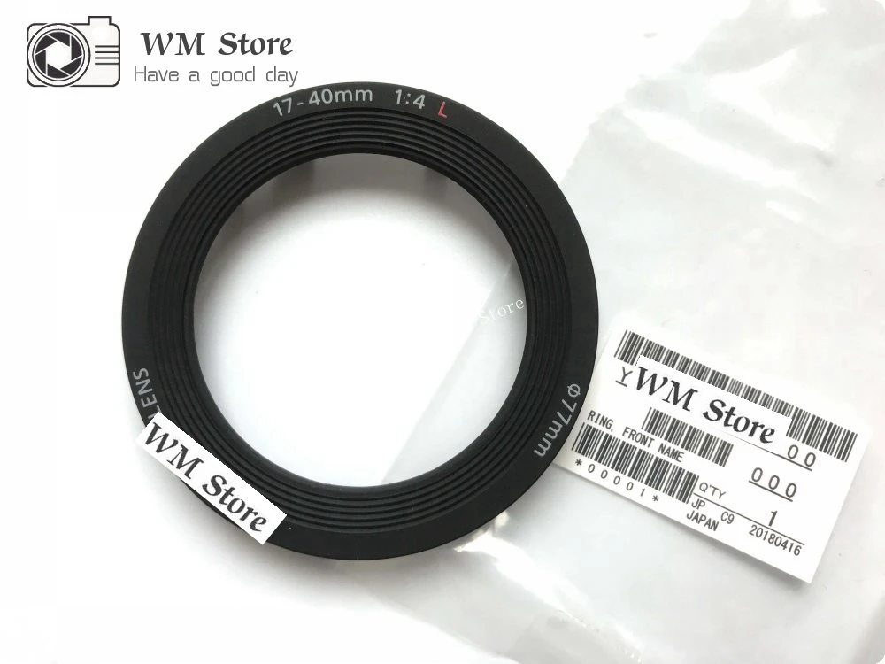 Новинка EF 17 40 F4 объектив Передняя именная табличка крышка кольцо YB2 0379 000 для Canon мм
