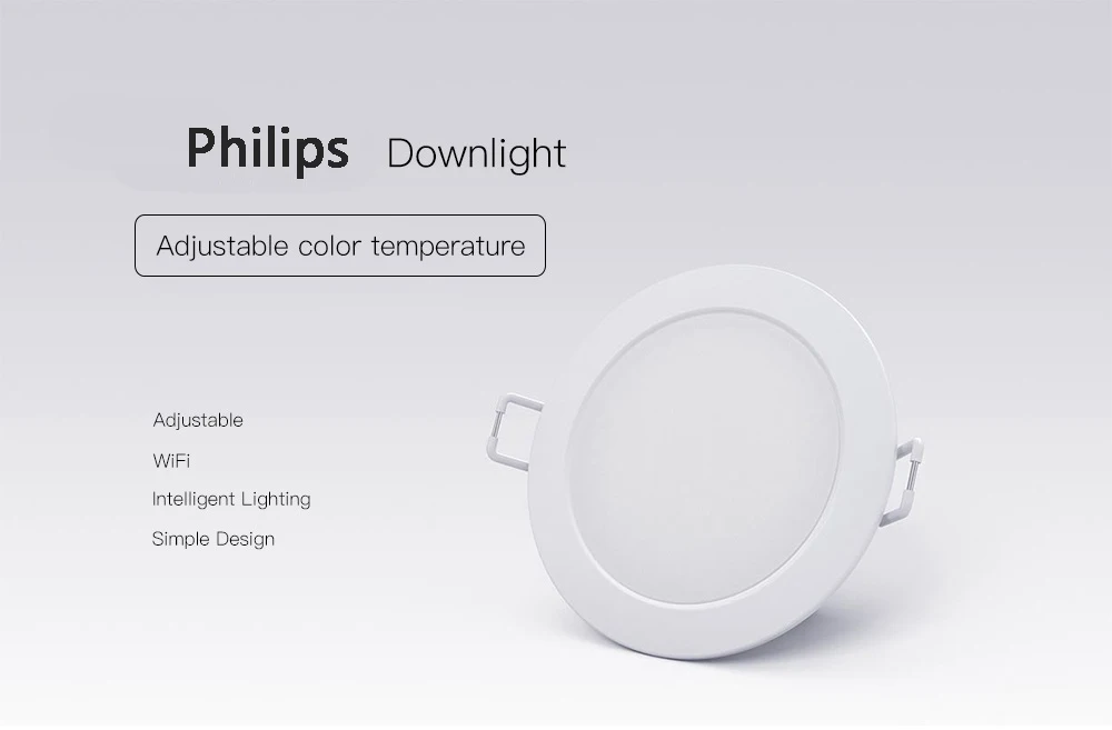 PHILIPS 9290012799 200lm 3000-5700 k Регулируемый светильник с цветовой температурой(продукт Xiaomi Ecosysterm