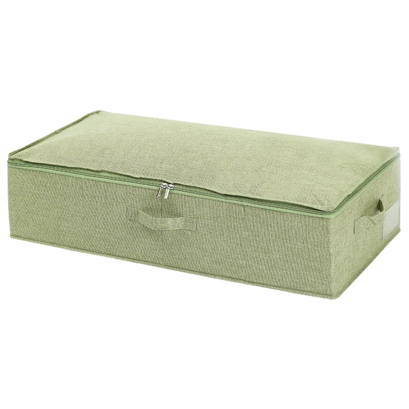 STORAGE BOX Льняная Складная подстилка для хранения обуви, органайзер, коробка для хранения гардероба, большая коробка для хранения, покрытая одеялом, коробка для хранения одежды - Цвет: STORAGE BOX