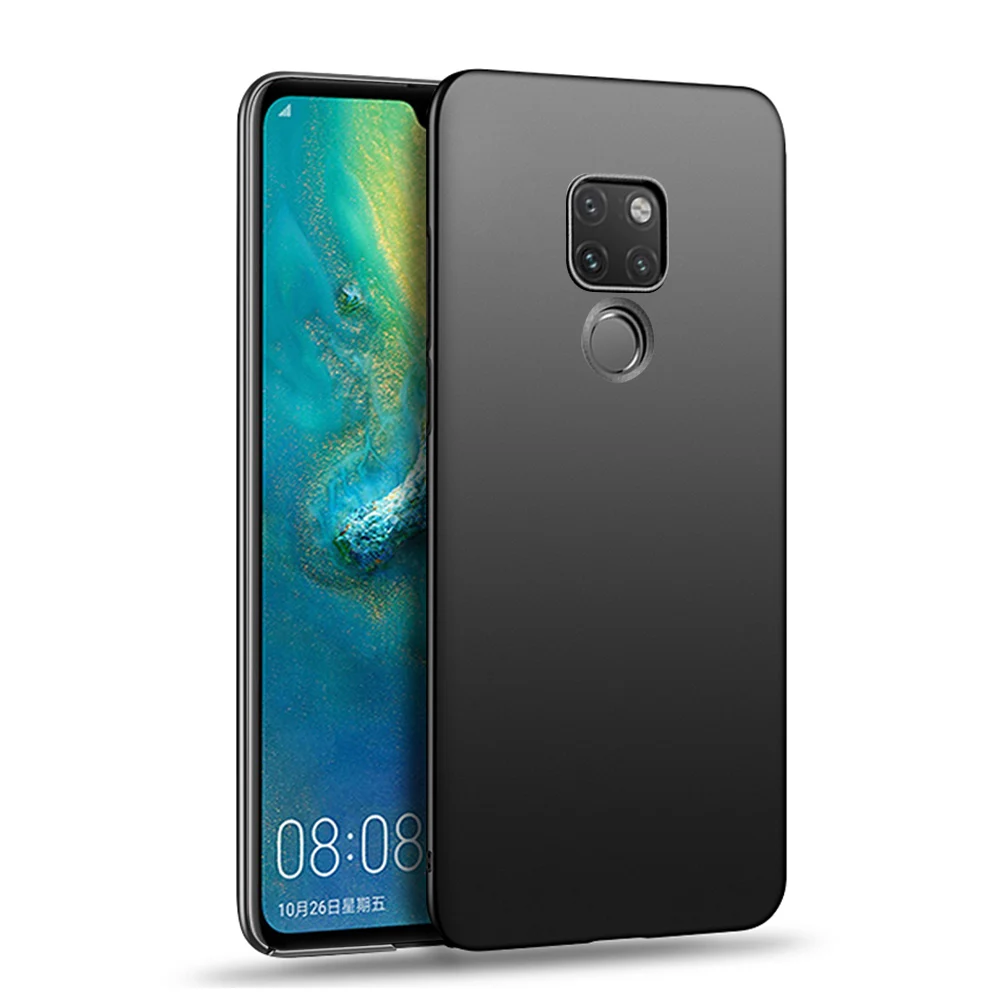 Тонкий чехол для телефона Huawei Mate 20 10 Lite гладкие матовые жесткие чехлы из