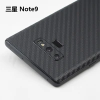 8colors decorative back film for samsung galaxy note 9 10 20 ultra phone protector s20 s21 s10 s10 s9 plus carbon fiber stickers