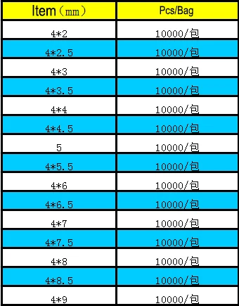 1000 шт. 4*2,5 4x2,5 OD* L черный два яма 2 паз печатной платы цилиндр круглый светодиодный узел поддержка колонн изоляция колонна вытяжка прокладка