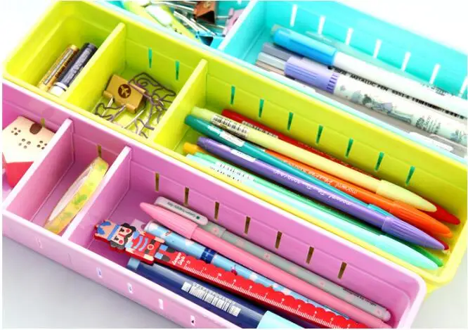 1 шт. пластиковый свободный комбинированный контейнер для хранения нижнего белья