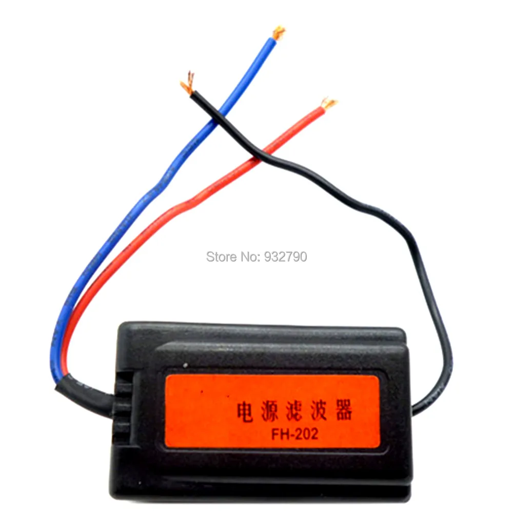 

12v Power Noise Filter Suppressor Isolator Reduce Eliminate Engine Noise Filters Filter Noise Engine Suppressor Car Power Wire