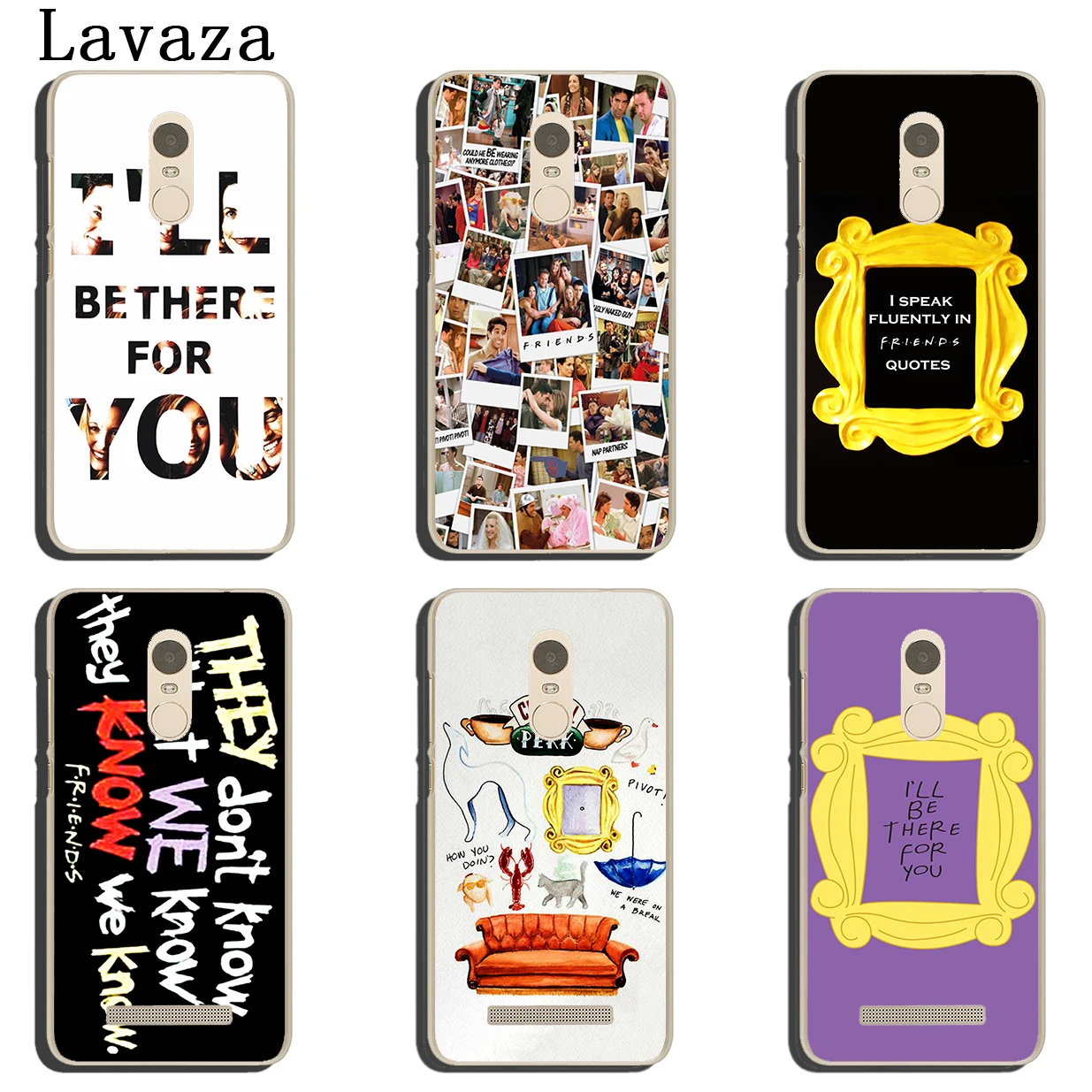 Твердый чехол для телефона Lavaza Friends tv Xiaomi Redmi K20 8A 7A 6A Note 8 8T 7 5 6 Pro 4 4X | Мобильные