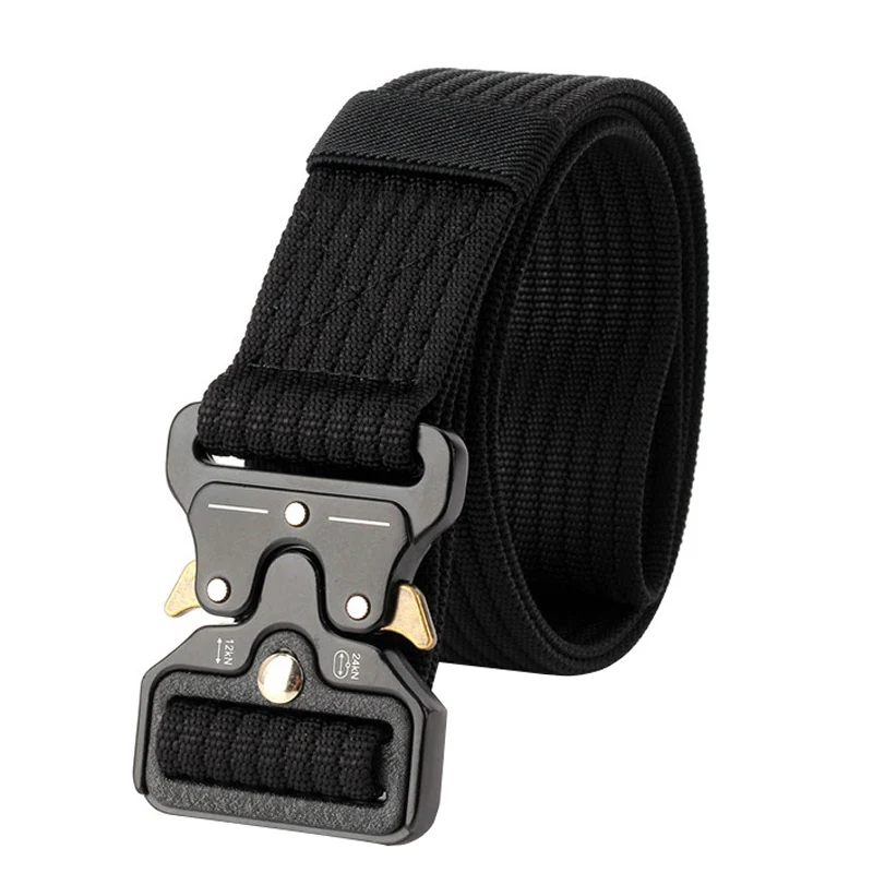 New Unisex Tactics belt high quality Multifunction Alloy Insert buckle Men belt sport casual Men and Women cowboy belt