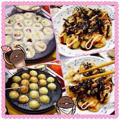 220 В домашний Профессиональный планер-Осьминог размером 650 Вт Takoyaki с 18