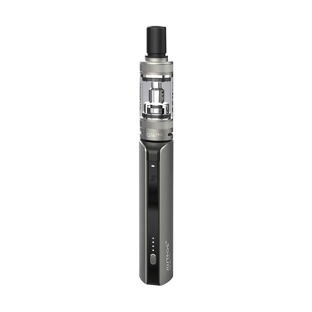 Серебристый Комплект JustFog Q16 Pro 900 мАч с 1,9 Ом/Ом катушкой и мл атомайзером 4 Vape комплект с переменным напряжением vs Minifit/Q16 - Цвет: Серебристый