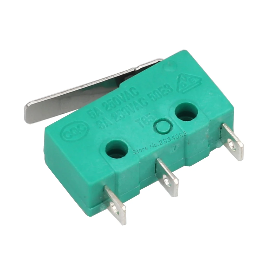 5A 125/250VAC микро переключатель 1NO 1NC 3 контактный уровневый рычажный концевой