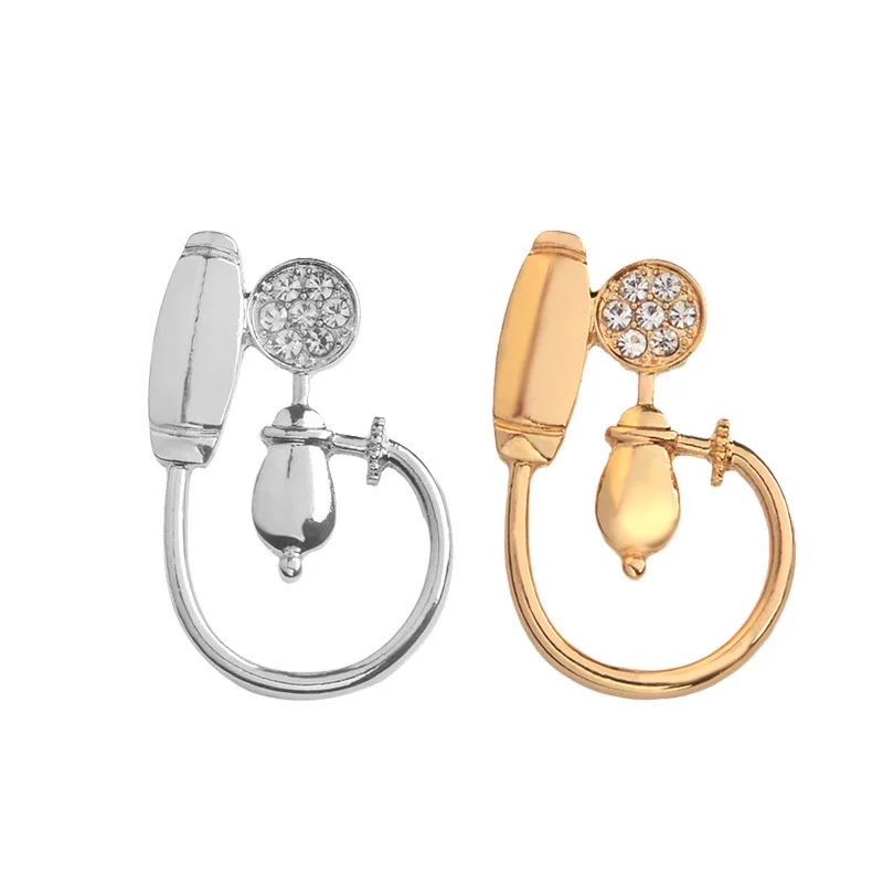 Брошь для измерения кровяного давления медицинская брошь детектор с кристаллами