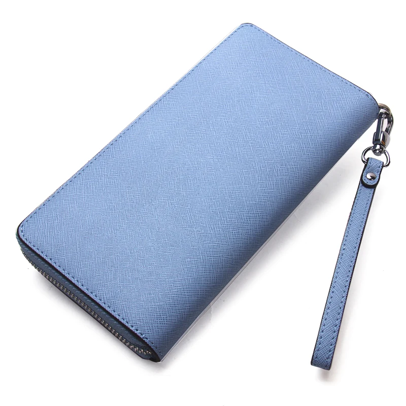 Высокая Ёмкость кошелек клатч из натуральной кожи на каблуке высотой 8 Цвет