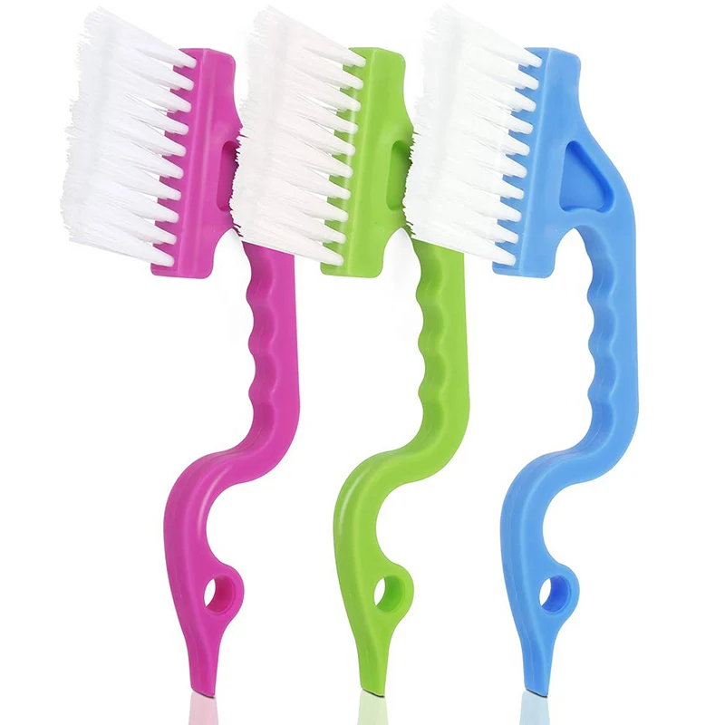 Многофункциональная Чистящая Щетка для дома щелевой Тренч двери паз кухня