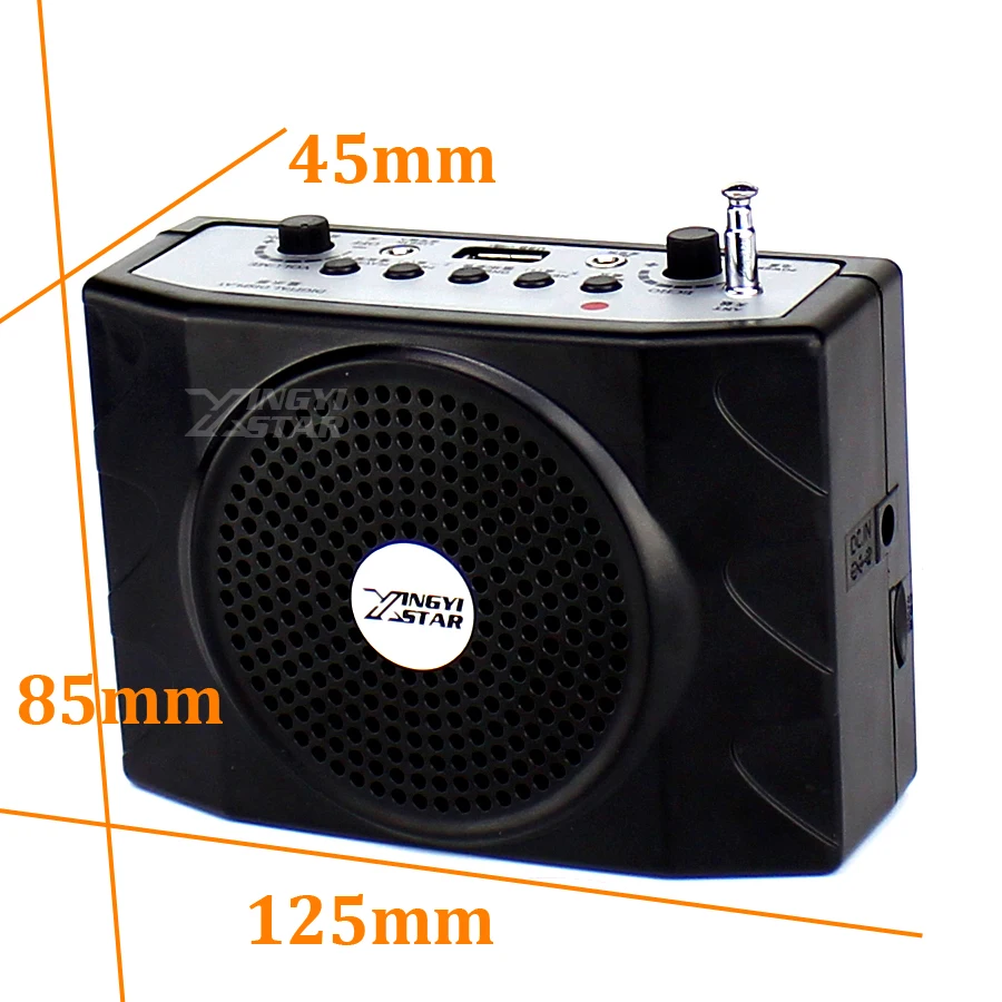 Беспроводной мини динамик усилитель USB уличная аудиосвязь mp3 плеер Мегафон радио