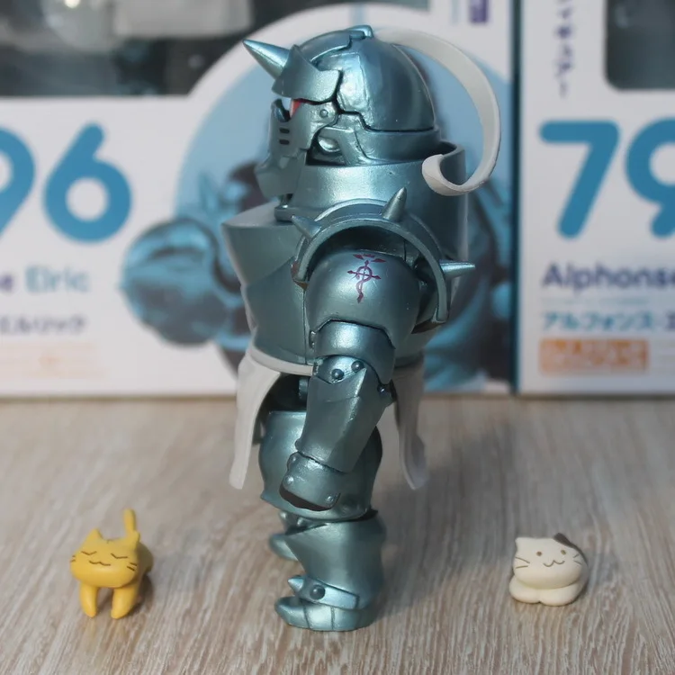 Новая фигурка Nendoroid Стальной алхимик Эдвард Элрик 788 Альфонс Элрик 796 игрушка экшн Аниме Фигурка Модель Кукла подарок