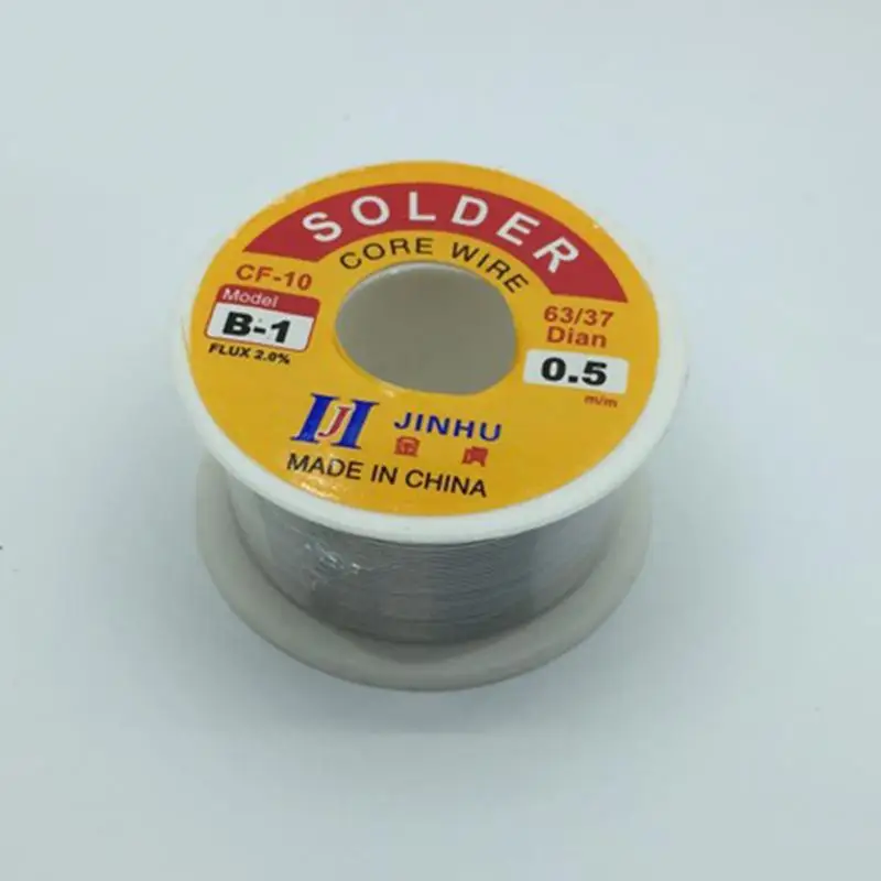 0,5/0,6/0,8/1,0/1,2/1,5/2 мм 100 г/roll 63/37 Олово свинцового сплава Розин Ядро 2% Flux Сварка проводом на катушках линии припоя чистые канифоль Core