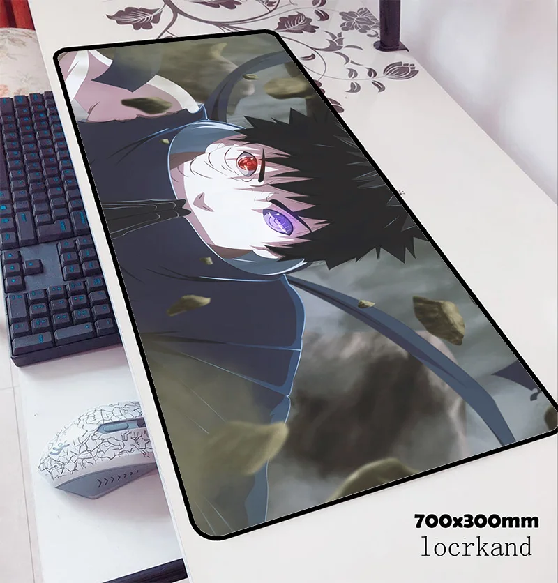 Size 700x300X2MM Коврик Наруто мышь computador игровая мышь pad 700x300 мм padmouse High-end Коврик Для Мыши Эргономичный гаджет аниме офисные настольные коврики - Цвет: Size 700x300X2MM