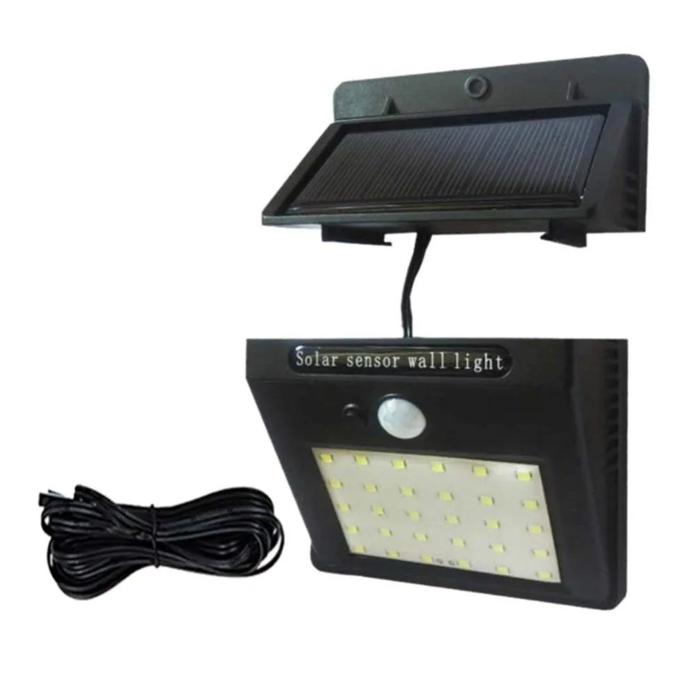 Солнечный Сплит садовый свет LED датчик движения лампа Водонепроницаемая