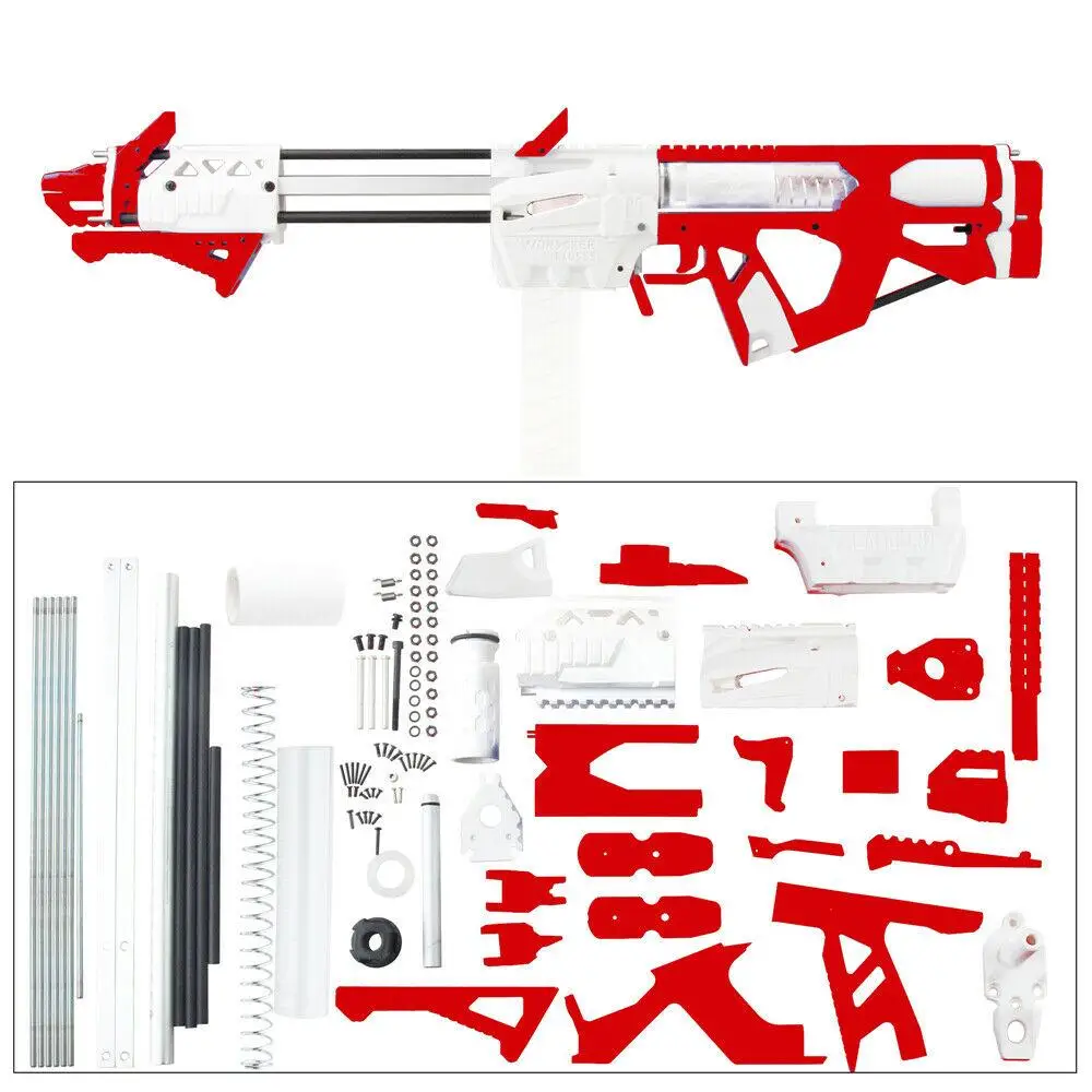 Рабочий мод F10555 Caliburn Blaster 3D печать наборы сделай сам цвет красный