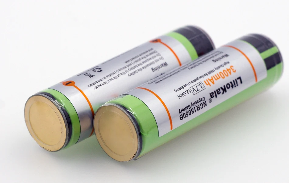 Liitokala 4 шт. новые оригинальные литий-ионные перезаряжаемые батареи 18650 3400 мАч 3 7 в