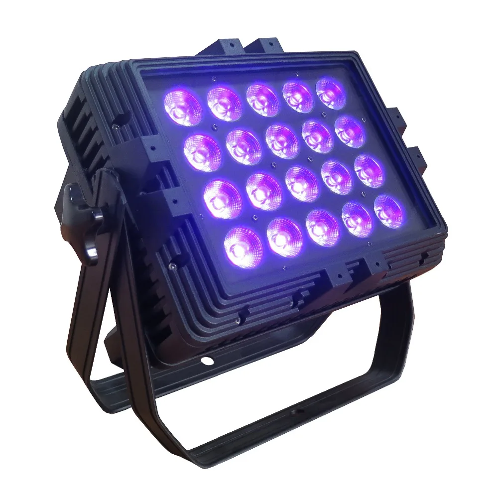 LED waterproof par light 20pcsx15W 6 in 1 rgbwap led wall washer bar disco lights street stage lighting for party show dj | Лампы и