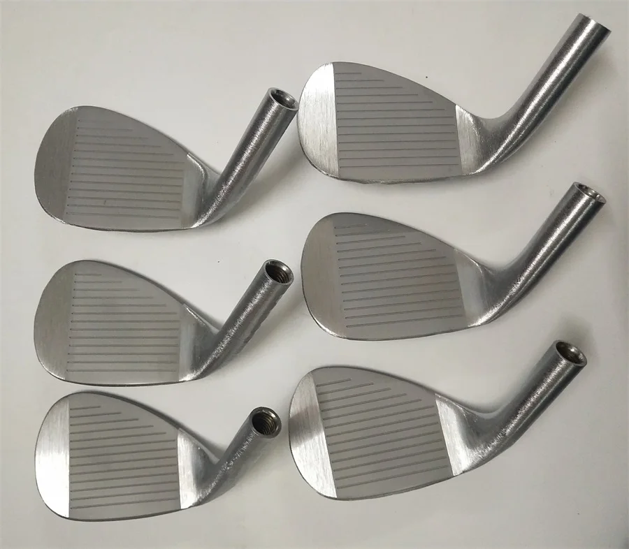 Серебристая головка на танкетке ITOBORI из кованой углеродистой стали для гольфа