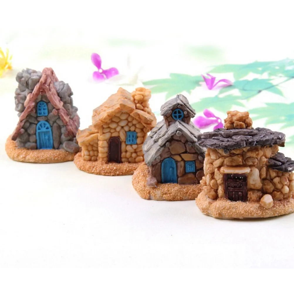 1 шт. новый каменный домик сказочный сад миниатюрюра ремесло микро дом