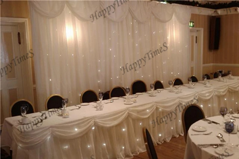 Фотофон с подсветкой в виде занавески со светящейся юбкой из вискозной ткани |