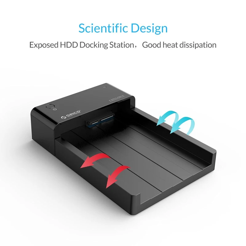 ORICO 2 5/3 5 дюймов USB3.0 жесткий док станция для SATA диск Корпус SSD адаптер HDD hdd корпус 3