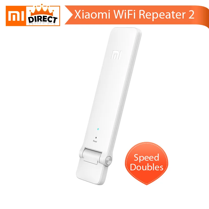 Английская версия оригинальное Сяо mi Wi Fi Усилитель 2 Беспроводной ретранслятор