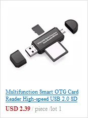 Алмазный USB 2,0 высокоскоростной SDHC T-Flash TF кард-ридер
